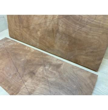 Макоре Пламя заготовка на топ Тангент ААА 19х233х625 мм - 2 шт. (книжкой)-7