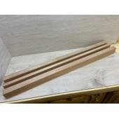 Махагон Африканский Кая заготовка для сквозного грифа гитары Радиал АА 78х(47-28-47)х1205 мм - из 3 частей