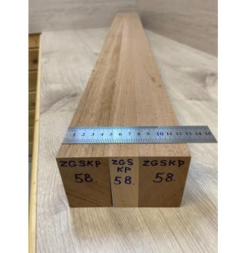 Махагон Кая заготовка для переклеенного сквозного грифа гитары Радиал АА 78х(47-28-47)х1205 мм - из 3х частей-8