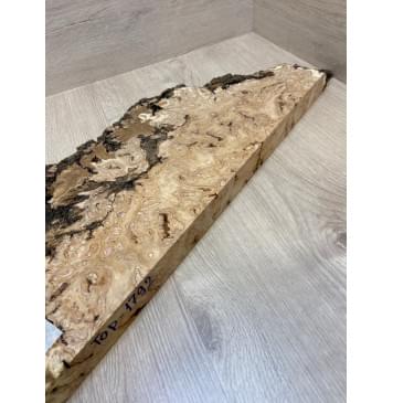 Тополь Белолистка Кап заготовка на топ под заливку Смешанный ААА 37х190-80х520 мм -  (цельный)-2