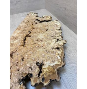 Тополь Белолистка Кап заготовка на топ под заливку Смешанный ААА 37х190-80х520 мм -  (цельный)-5