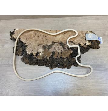 Тополь Белолистка Кап заготовка на топ под заливку Смешанный ААА 37х190-80х520 мм -  (цельный)-9