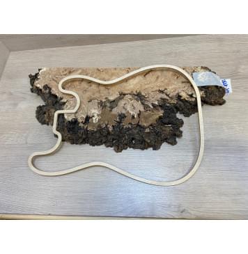 Тополь Белолистка Кап заготовка на топ под заливку Смешанный ААА 37х190-80х520 мм -  (цельный)-10