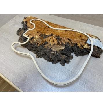 Тополь Белолистка Кап заготовка на топ под заливку Смешанный ААА 37х190-80х520 мм -  (цельный)-13