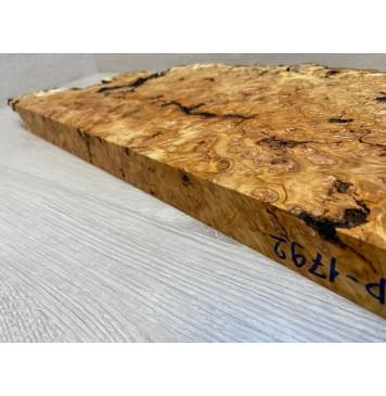 Тополь Белолистка Кап заготовка на топ под заливку Смешанный ААА 37х190-80х520 мм -  (цельный)-8