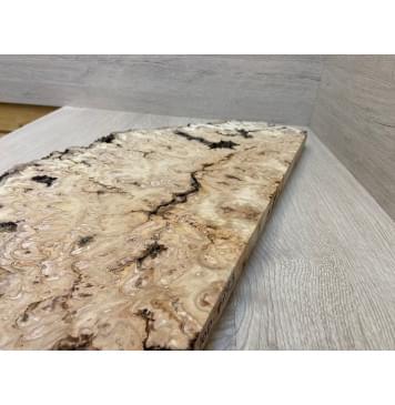 Тополь Белолистка Кап заготовка на топ под заливку Смешанный ААА 31х240-130х630 мм - (цельный)-4