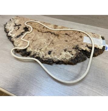 Тополь Белолистка Кап заготовка на топ под заливку Смешанный ААА 31х240-130х630 мм - (цельный)-6