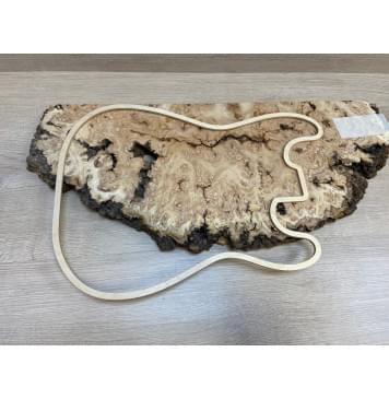 Тополь Белолистка Кап заготовка на топ под заливку Смешанный ААА 31х240-130х630 мм - (цельный)-8