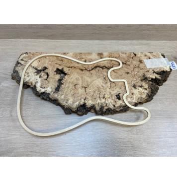 Тополь Белолистка Кап заготовка на топ под заливку Смешанный ААА 31х240-130х630 мм - (цельный)-7