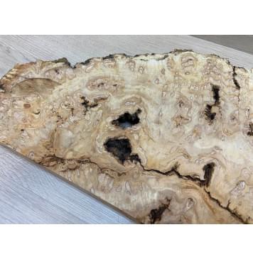 Тополь Белолистка Кап заготовка на топ под заливку Смешанный ААА 31х240-130х630 мм - (цельный)-15