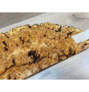 Тополь Белолистка Кап заготовка на топ под заливку Смешанный ААА 31х240-130х630 мм - (цельный)-16