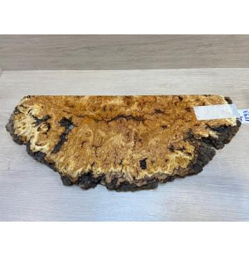 Тополь Белолистка Кап заготовка на топ под заливку Смешанный ААА 31х240-130х630 мм - (цельный)-0