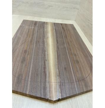 Орех Американский заготовка на топ Радиал АА 19х193х555-510 мм (2 шт книжкой) АКЦИЯ-1