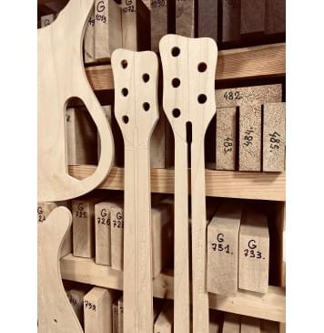 Warwick Corvette 5, 24 Frets, Bolt on, 34" / 864 mm, 2-piece Warwick Bridge, полный комплект для фрезеровки гитары, фанера 8мм-5