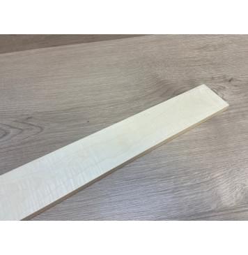 Клён Белый Явор, Волнистый заготовка накладки для электрогитары Тангент ААА Волна А 10х72-57х485 мм-8