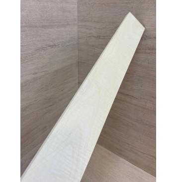 Клён Белый Явор, Волнистый заготовка накладки для электрогитары Тангент ААА Волна А 10х72-57х485 мм-4