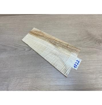 Клён Белый Явор, Волнистый заготовка накладки на головку грифа Радиал АА Волна АА 4х130-90х237 мм-0