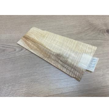 Клён Белый Явор, Волнистый заготовка накладки на головку грифа Радиал АА Волна АА 4х130-90х237 мм-7