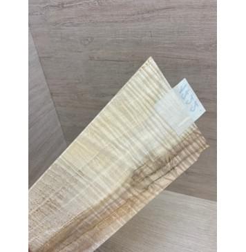 Клён Белый Явор, Волнистый заготовка накладки на головку грифа Радиал АА Волна АА 4х130-90х237 мм-5