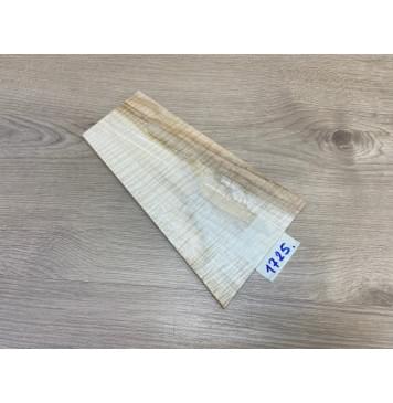 Клён Белый Явор, Волнистый заготовка накладки на головку грифа Радиал АА Волна ААА 4.5х130-90х237 мм-0