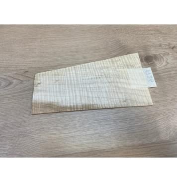 Клён Белый Явор, Волнистый заготовка накладки на головку грифа Радиал АА Волна ААА 4х130-90х237 мм-5