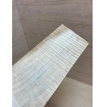 Клён Белый Явор, Волнистый заготовка накладки на головку грифа Радиал АА Волна ААА 4х130-90х237 мм-2