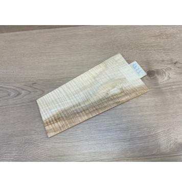 Клён Белый Явор, Волнистый заготовка накладки на головку грифа Радиал АА Волна ААА 4х130-90х237 мм-5