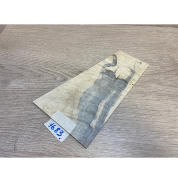 Клён Американский Волнистый заготовка накладки на головку грифа Смешанный ААА Волна А 5х140-82х240 мм-0