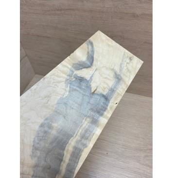 Клён Американский Волнистый заготовка накладки на головку грифа Смешанный ААА Волна А 5х140-82х240 мм-3