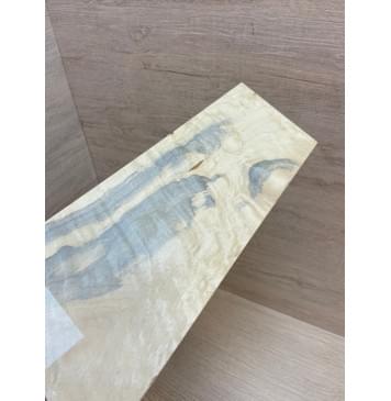 Клён Американский Волнистый заготовка накладки на головку грифа Смешанный ААА Волна А 4.2х138-82х240 мм-2