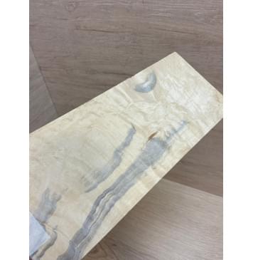 Клён Американский Волнистый заготовка накладки на головку грифа Смешанный ААА Волна А 4.2х138-82х240 мм-4