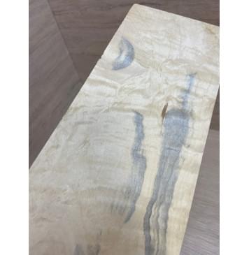 Клён Американский Волнистый заготовка накладки на головку грифа Смешанный ААА Волна А 4.2х138-82х240 мм-3