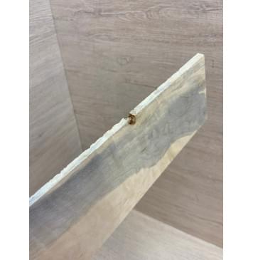 Клён Американский Волнистый заготовка накладки на головку грифа Смешанный ААА Волна А 5х138-82х240 мм-1