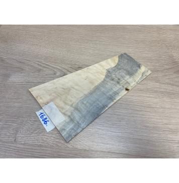 Клён Американский Волнистый заготовка накладки на головку грифа Смешанный ААА Волна А 5х138-82х240 мм-0