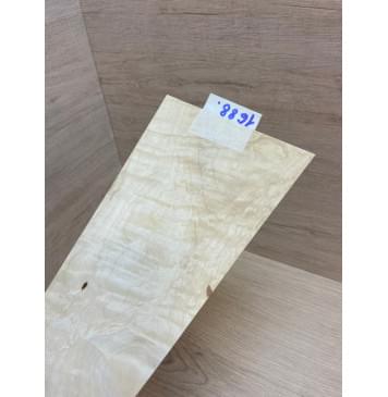 Клён Американский Волнистый заготовка накладки на головку грифа Смешанный ААА Волна А 5х130-74х240 мм-4