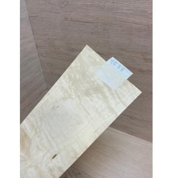 Клён Американский Волнистый заготовка накладки на головку грифа Смешанный ААА Волна А 5х130-74х240 мм-3