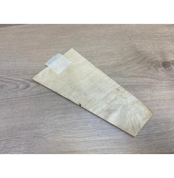 Клён Американский Волнистый заготовка накладки на головку грифа Смешанный ААА Волна А 4.3х127-60х240 мм-7