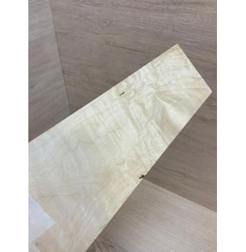 Клён Американский Волнистый заготовка накладки на головку грифа Смешанный ААА Волна А 4.3х127-60х240 мм-2