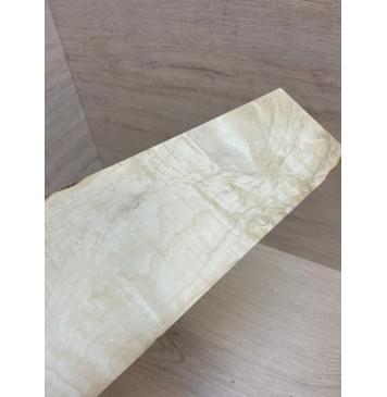 Клён Американский Волнистый заготовка накладки на головку грифа Смешанный ААА Волна А 4.3х127-60х240 мм-4