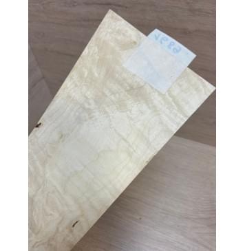 Клён Американский Волнистый заготовка накладки на головку грифа Смешанный ААА Волна А 4.3х127-60х240 мм-3