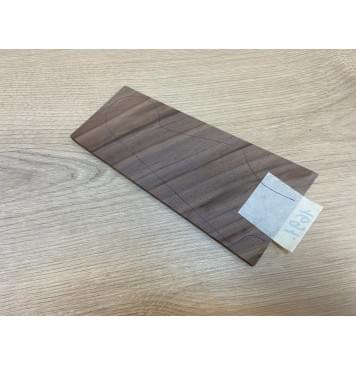 Орех Американский заготовка накладки на головку грифа Смешанный ААА 4.2х98-75х195-190 мм-3