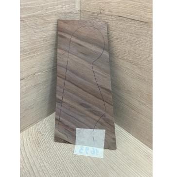 Орех Американский заготовка накладки на головку грифа Смешанный ААА 3х105-70х190 мм-5