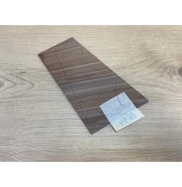 Орех Американский заготовка накладки на головку грифа Смешанный ААА 3х103-78х190-180 мм-2