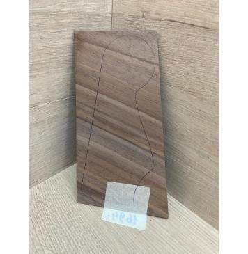 Орех Американский заготовка накладки на головку грифа Смешанный ААА 3х103-78х190-180 мм-5