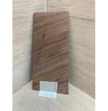 Орех Американский заготовка накладки на головку грифа Смешанный ААА 3х100-75х190 мм-0