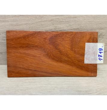 Падук заготовка накладки на головку грифа Смешанный ААА 3х103х205 мм-0