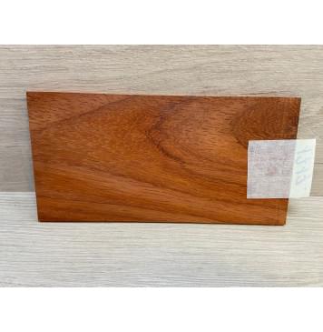 Падук заготовка накладки на головку грифа Смешанный ААА 4.3х103х205 мм-5