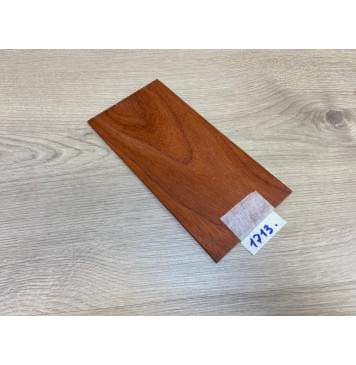 Падук заготовка накладки на головку грифа Тангент ААА 3.2х104х205 мм-5