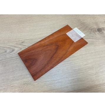 Падук заготовка накладки на головку грифа Тангент ААА 3.2х104х205 мм-6