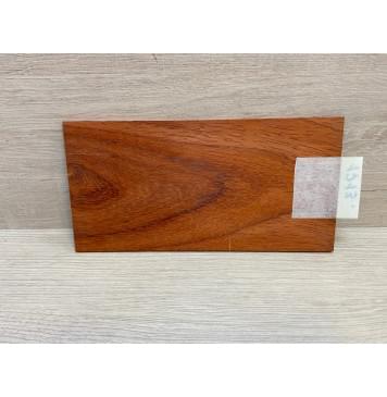 Падук заготовка накладки на головку грифа Тангент ААА 3.2х104х205 мм-4